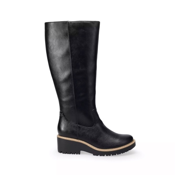 Tall black boots Ortholite Eco | Style: Addie | Color: Black - Picture 12 of 12